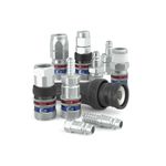 Pneumatic hoses and safety couplings