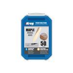 KREG® Solid-Wood Pocket-Hole Plugs - Maple 50 pcs